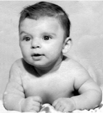 Jack Weiner as a baby