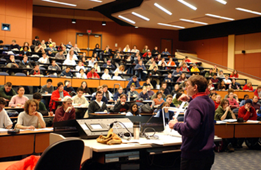 Jack Weiner teaching at the University of Guelph